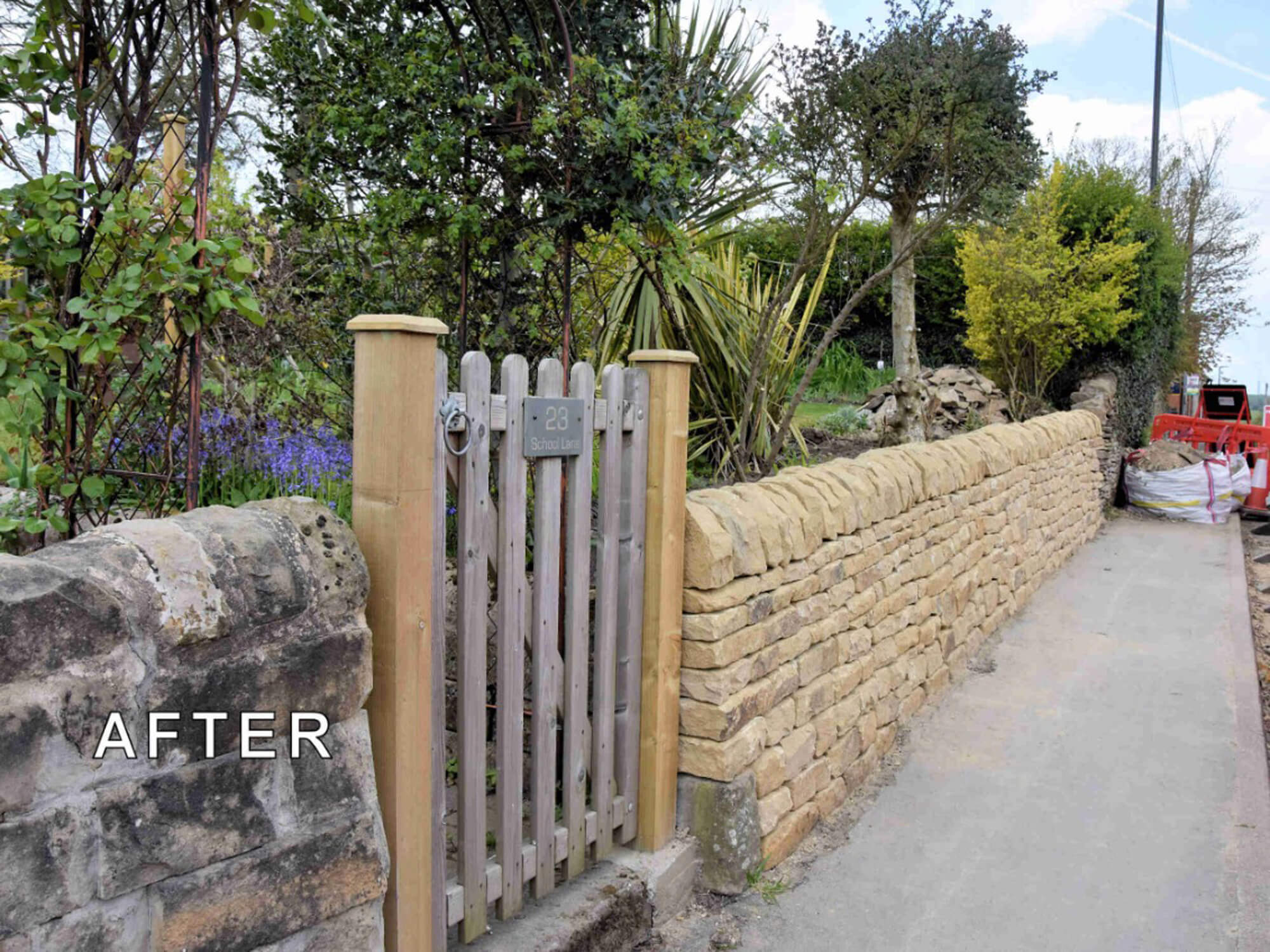 Stone work example photograph